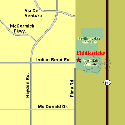 Map to Tempe Park