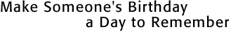 Birthdays
